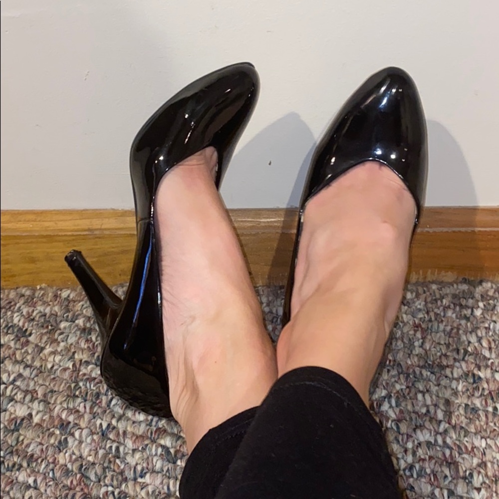 Black heels